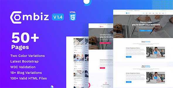 Combiz - Business & Consulting HTML Template