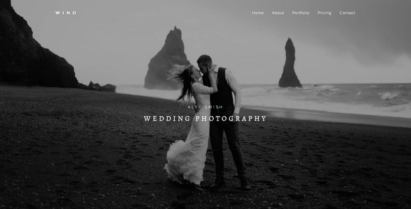WIND - Photography Muse Template