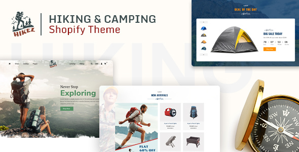 Hikez | Trekking and Hiking Shopify Store