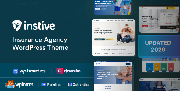 Instive - Insurance WordPress Theme