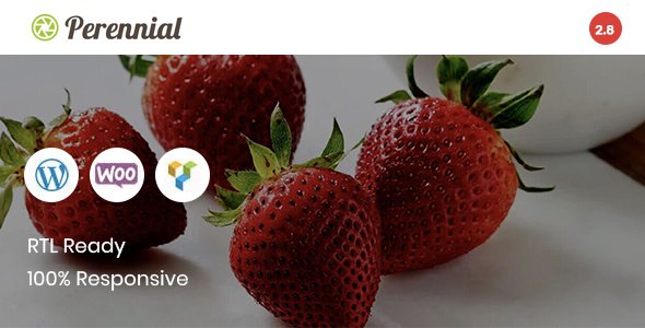 Perennial - Store WooCommerce WordPress for Organic Food Theme