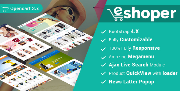 Eshoper - Multipurpose Best Opencart 3 Theme