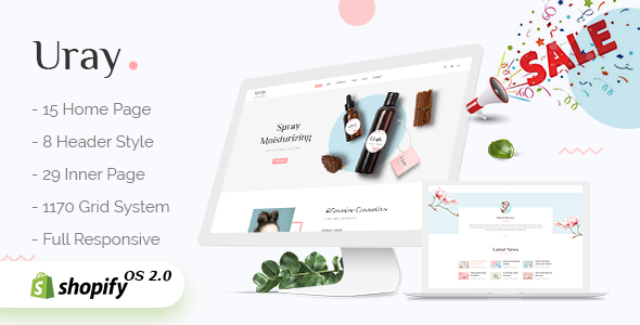 Uray - Fashion, Furniture, Cosmetic & Beauty  Shopify Theme