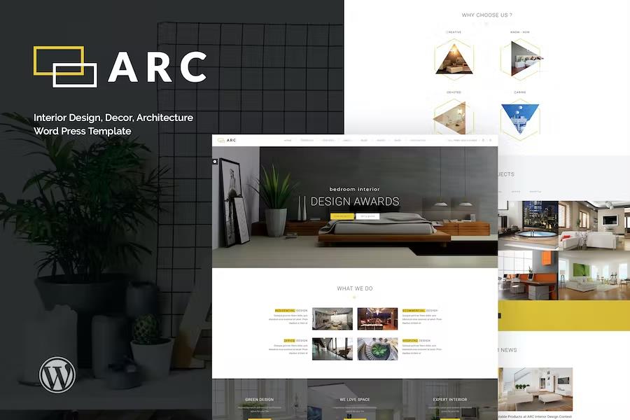 ARC – Interior Design, Decor, Architecture WordPress Theme 1.4.2