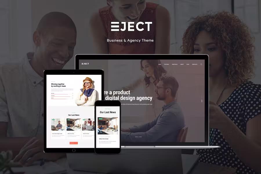 Eject – Web Studio & Creative Agency WordPress Theme 1.4.2